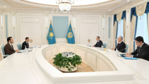 Касым-Жомарт Токаев провел встречу с Мохаммедом Абдельсаламом в Астане