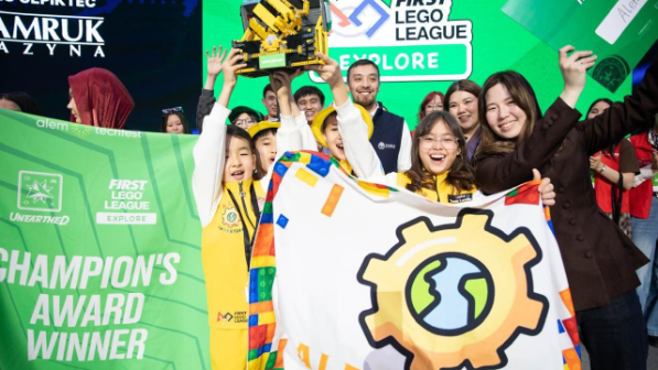 Команда из Алматы завоевала высшую награду Central Asia FIRST Championship 2026