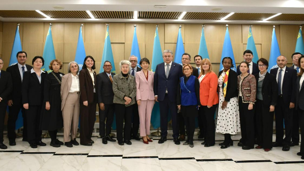 Ермек Кошербаев обсудил с представителями ООН приоритеты сотрудничества и конституционную реформу