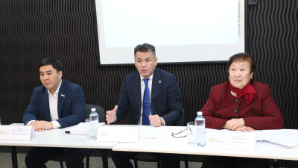 Сотрудники крупной компании Алматы выразили поддержку предстоящему референдуму 