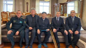 Ветеран войны Солтанбай Жарыкбасов отметил 101-летие