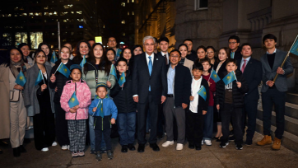 Глава государства встретился в Вашингтоне с соотечественниками