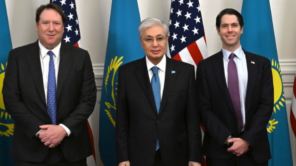 Глава государства принял исполнительного директора U.S. International Development Finance Corporation (DFC) Бена Блэка