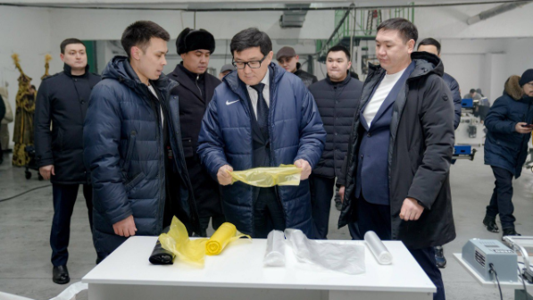 Цех по производству различных упаковочных изделий из полиэтилена открыли в Семее 