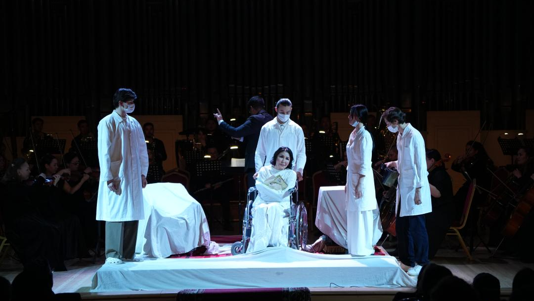 Моноопера Франсиса Пуленка «Человеческий голос» впервые прозвучала на казахском языке