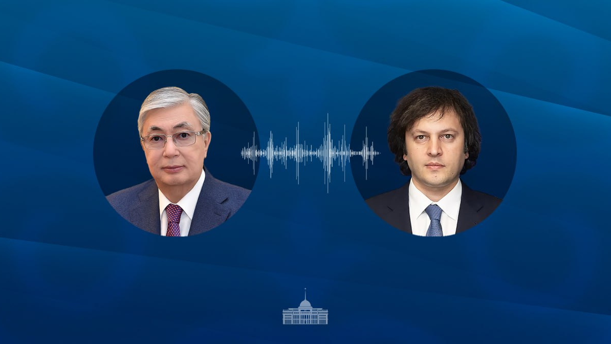 Глава государства провел телефонный разговор с Премьер-министром Грузии Ираклием Кобахидзе