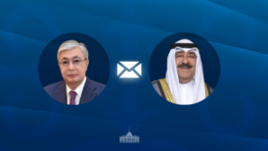 Глава государства направил поздравительную телеграмму Эмиру Кувейта