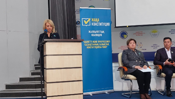 Профсоюзные лидеры Алматы высказались в поддержку новой Конституции