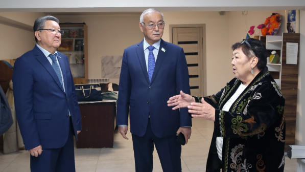 Активные пенсионеры Алматы поддержали предстоящий референдум