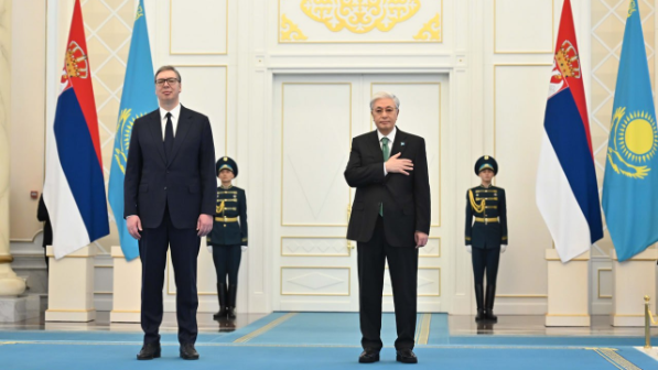 Токаев провел встречу с Президентом Сербии