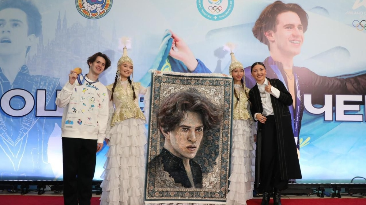 Чемпион дома: Алматы приветствовал своего героя Михаила Шайдорова