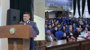 Полиция отметила День благодарности в Алматы