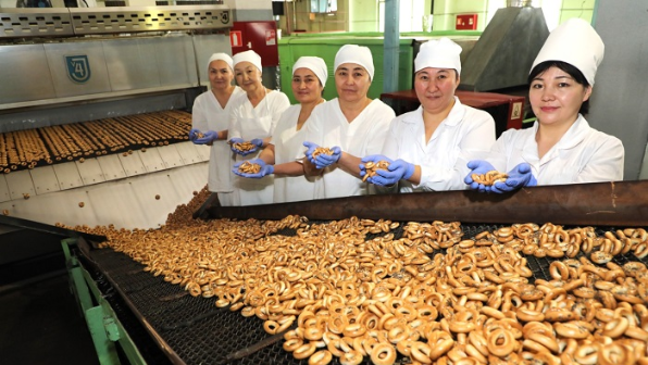 Коллектив алматинского хлебобулочного комбината поддержал новую Конституцию