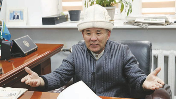 Известный кыргызский художник Майрамкул Асаналиев побывал в Алматы в преддверии Дня Ак калпака