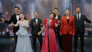 Казахстанские артисты исполнили народный гимн в поддержку новой Конституции