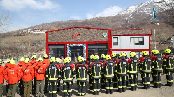 Уникальный спасательный комплекс открыли в горах Алматы  