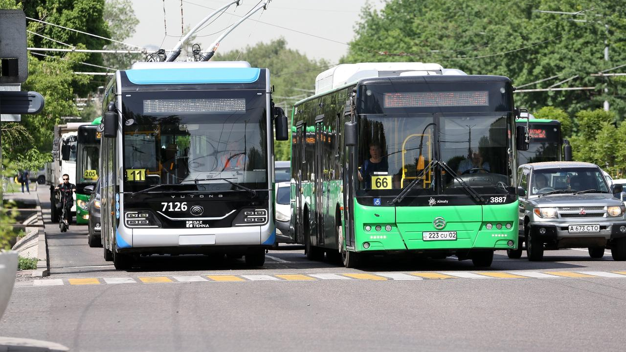 15 марта проезд в общественном транспорте Алматы будет бесплатным