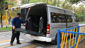 В Алматы 170 машин «Инватакси» выйдут на линию в день референдума