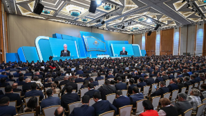 Президент призвал молодежь участвовать в референдуме и строить светлое будущее Казахстана