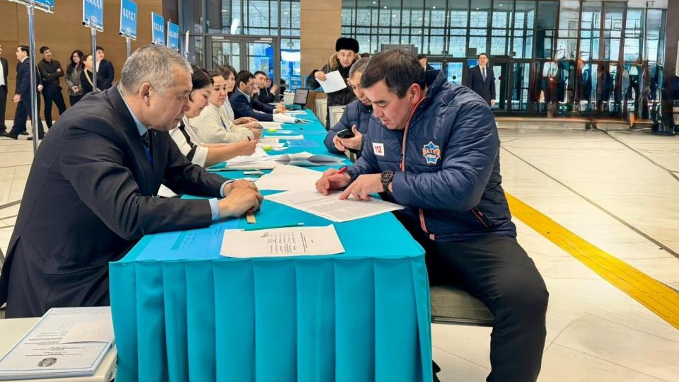 Чингис Аринов проголосовал на республиканском референдуме