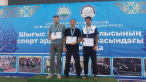 Полицейский из ВКО выиграл золото на республиканском чемпионате