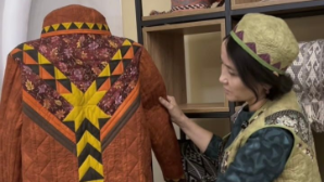 Жительница Алматы возрождает старинное народное ремесло – курак-корпе