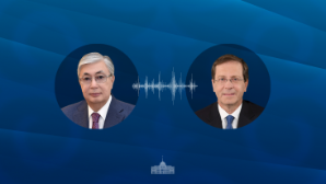 Состоялся телефонный разговор Главы государства Касым-Жомарта Токаева с Президентом Израиля Ицхаком Герцогом