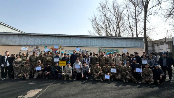 «200 участников – 20 команд»: эстафета гражданской обороны объединила студентов Алматы