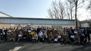 «200 участников – 20 команд»: эстафета гражданской обороны объединила студентов Алматы