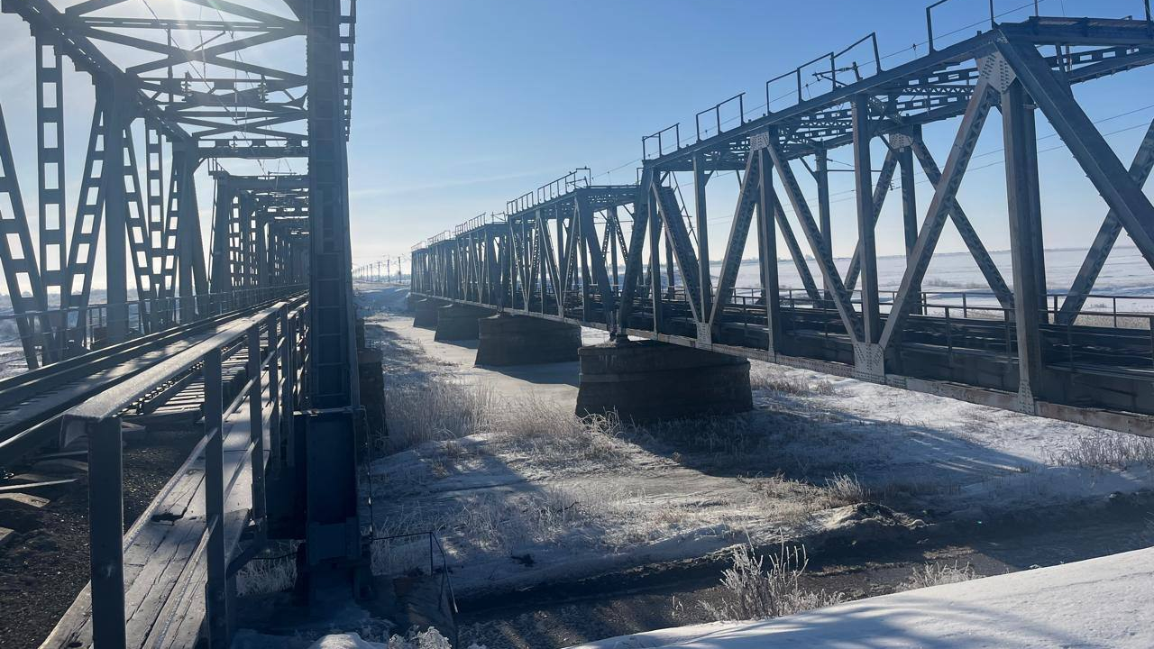 Готовность железнодорожной инфраструктуры к паводкам проверена в Акмолинской области