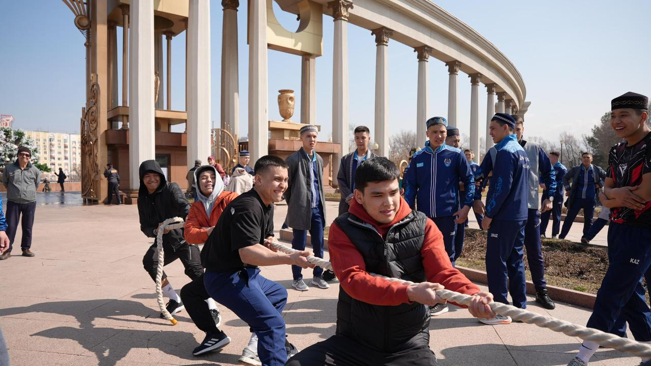 В Алматы масштабно отметили День национального спорта