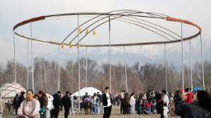 Самый большой шанырак: в Алматы в дни Наурыза установлен мировой рекорд