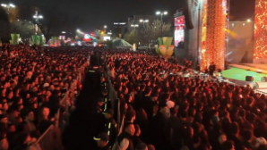 «Жұлдызды Алматы»: на площади Астана прошел праздничный концерт в честь Наурыза