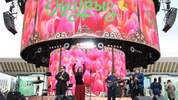 Наурыз в Алматы: праздник продолжается с размахом