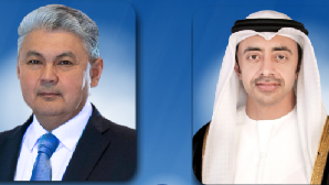 Министры иностранных дел Казахстана и ОАЭ обсудили ситуацию на Ближнем Востоке