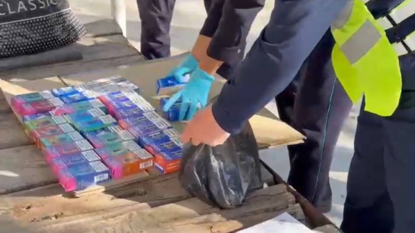 Более 40 вейпов изъяли у подозреваемого в Шымкенте