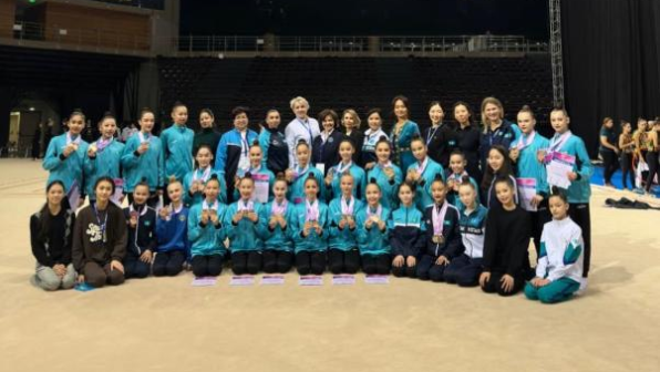 Сборная Казахстана завоевала 15 медалей на Aphrodite Cup