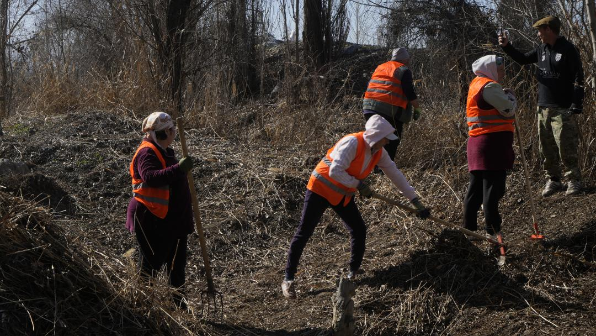«7 OZEN»: в Жетісу очищены берега реки Коксу