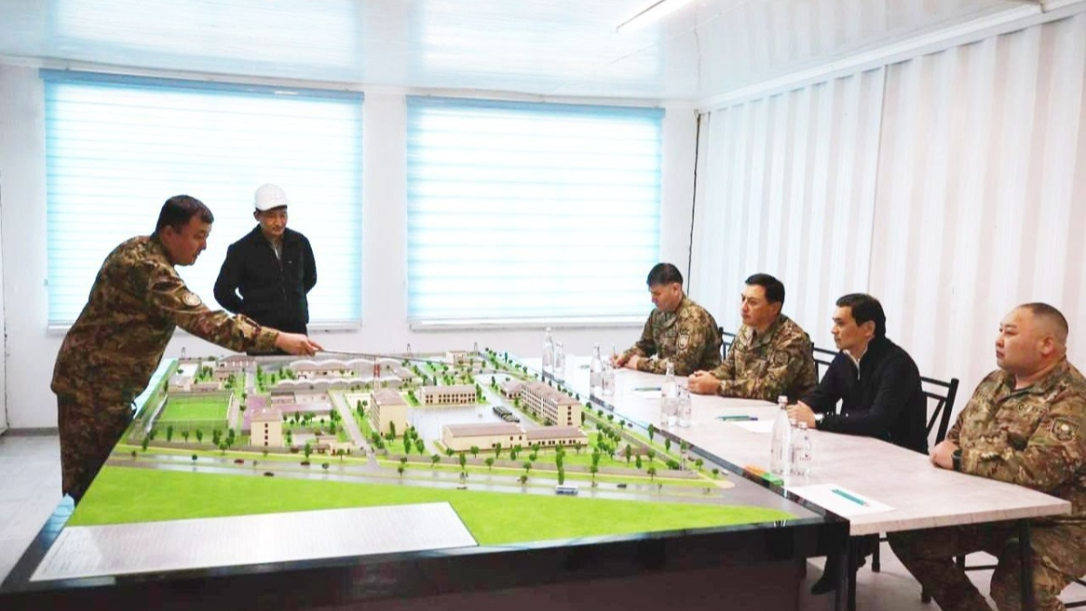 В Алматы и Туркестане строятся новые объекты военной инфраструктуры Национальной гвардии