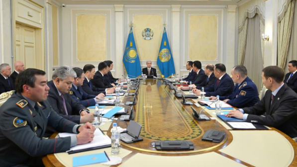 Президент провел заседание Совета Безопасности Республики Казахстан