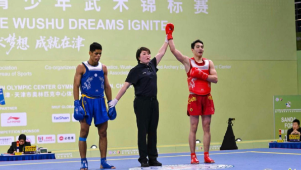 Историческое золото: алматинец Богдан Неумывакин стал чемпионом мира по ушу-саньда