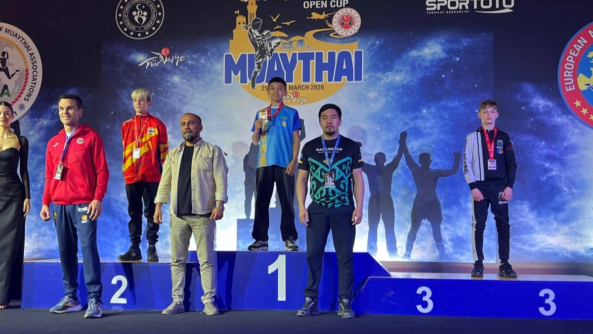 20 золотых медалей завоевали казахстанские тайбоксеры в Турции