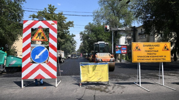 Поэтапно ограничат движение на ул. Строительная в Алматы  