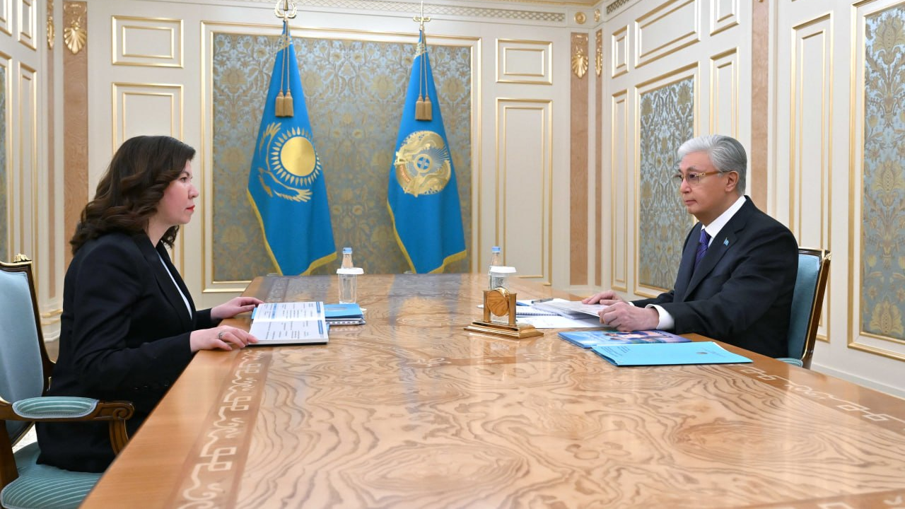 Глава государства принял министра просвещения Жулдыз Сулейменову