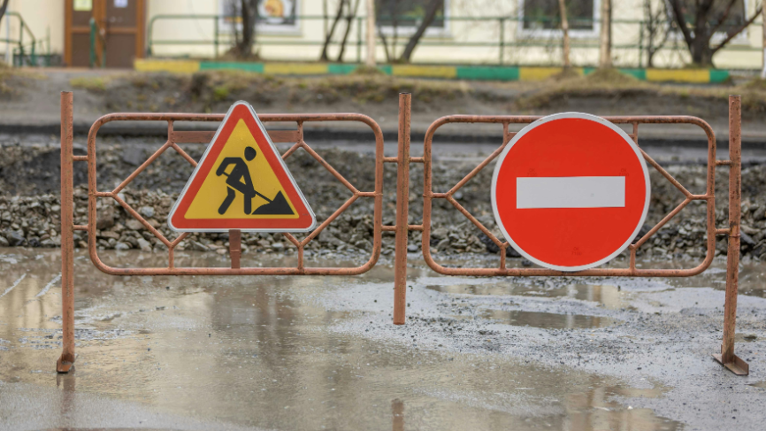 В Алматы в связи с ремонтом на время перекроют участок улицы Зенкова 