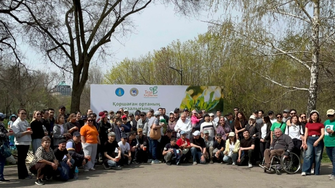 Зеленый след медиа: в Алматы появилась Аллея журналистов