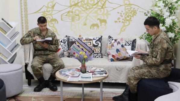 В Национальной гвардии запускается литературный челлендж «BOOKGUARD»