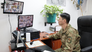 Умные камеры с ИИ тестируют в воинской части в Астане