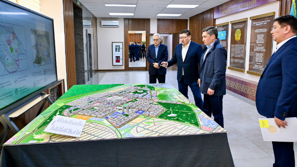 Премьер-министру презентовали мастер-план развития побережья озера Алаколь