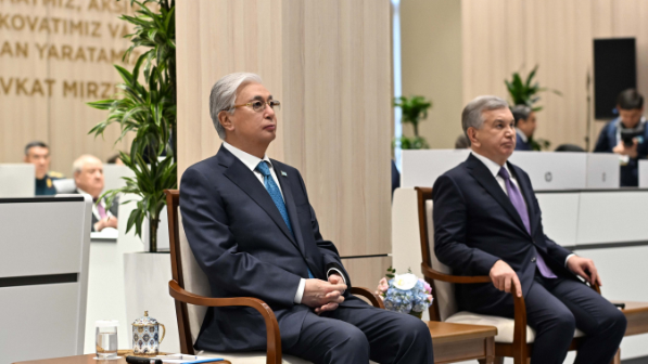 Главы государств Казахстана и Узбекистана посетили Ситуационный центр в Бухаре 